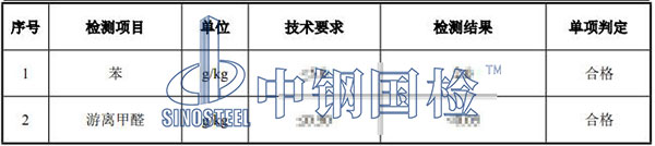 膠水檢測(cè)項(xiàng)目結(jié)果